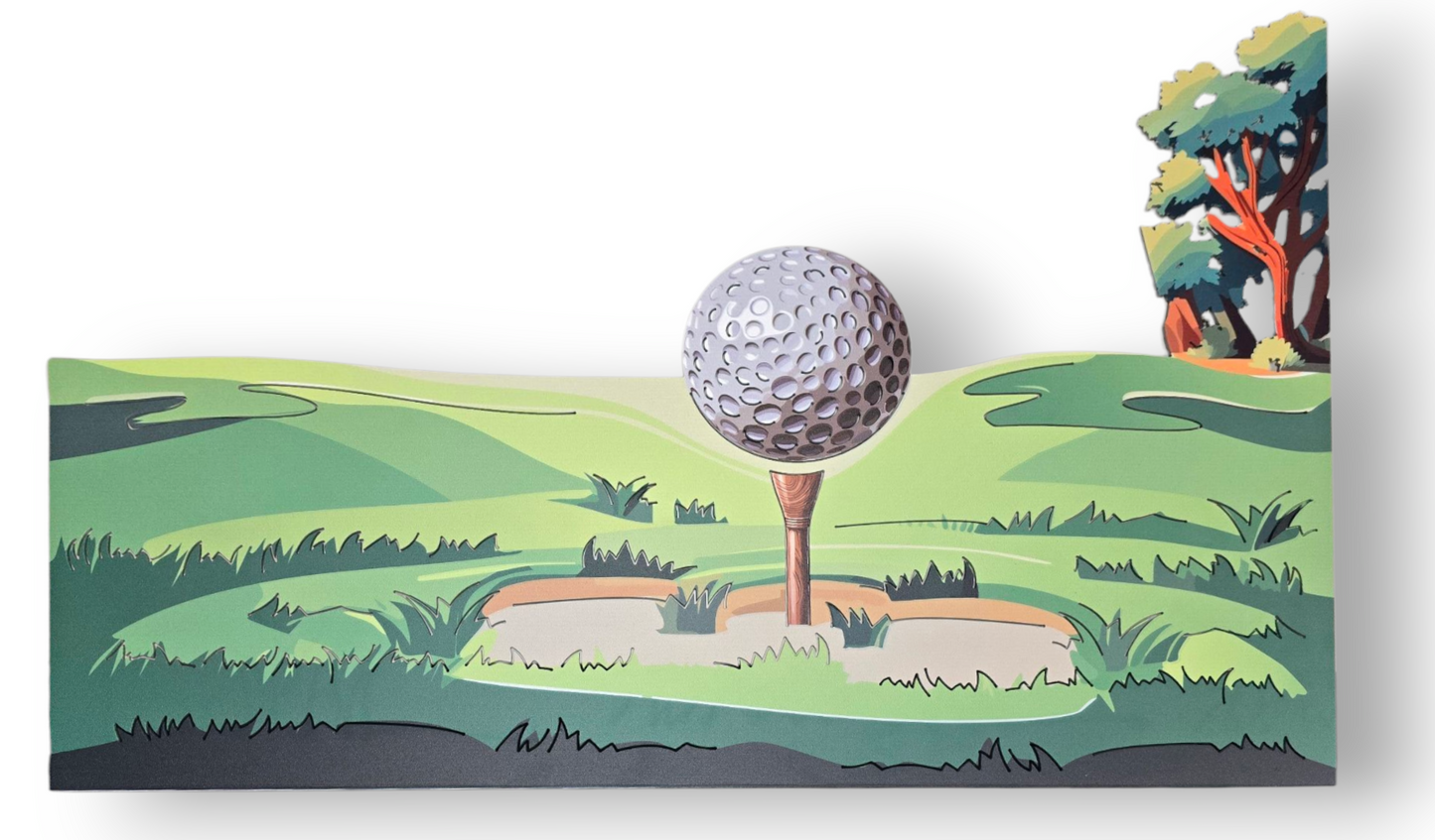 Tee Off Golf Sign