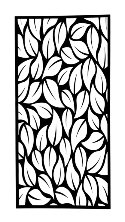 Abstract Leaf Silhouette Wall Decoration
