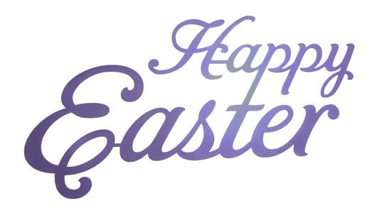 Happy Easter Metal Wall Decoration