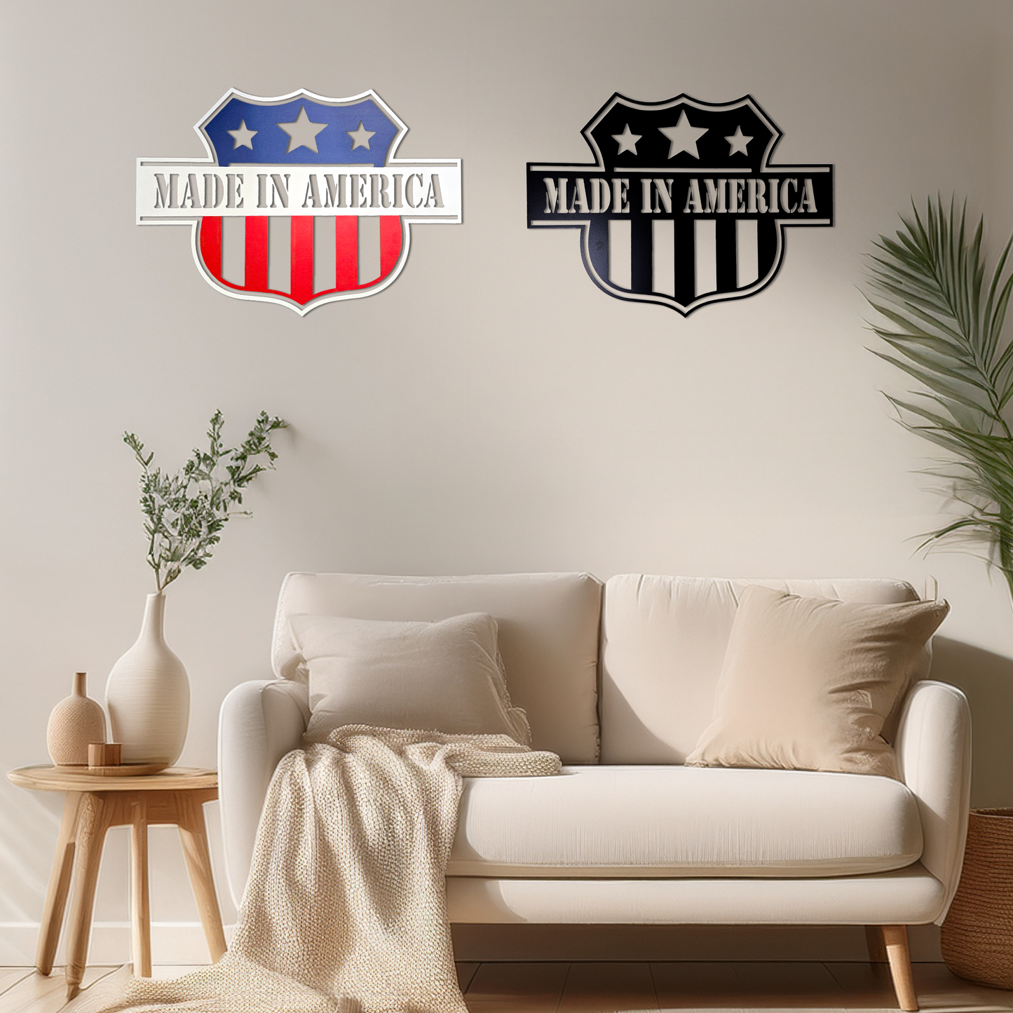 Made in America Metal Sign