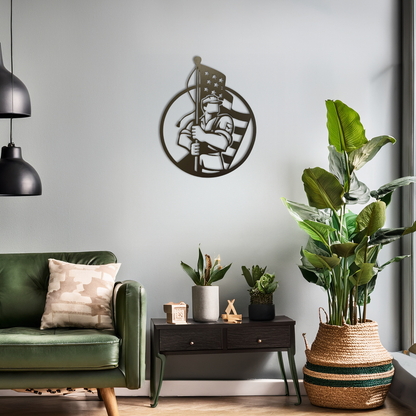 US Soldier Aluminum Wall Sign