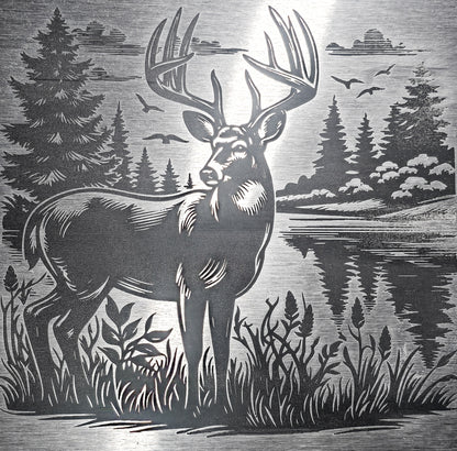 Rectangle Custom Stainless Steel Sign