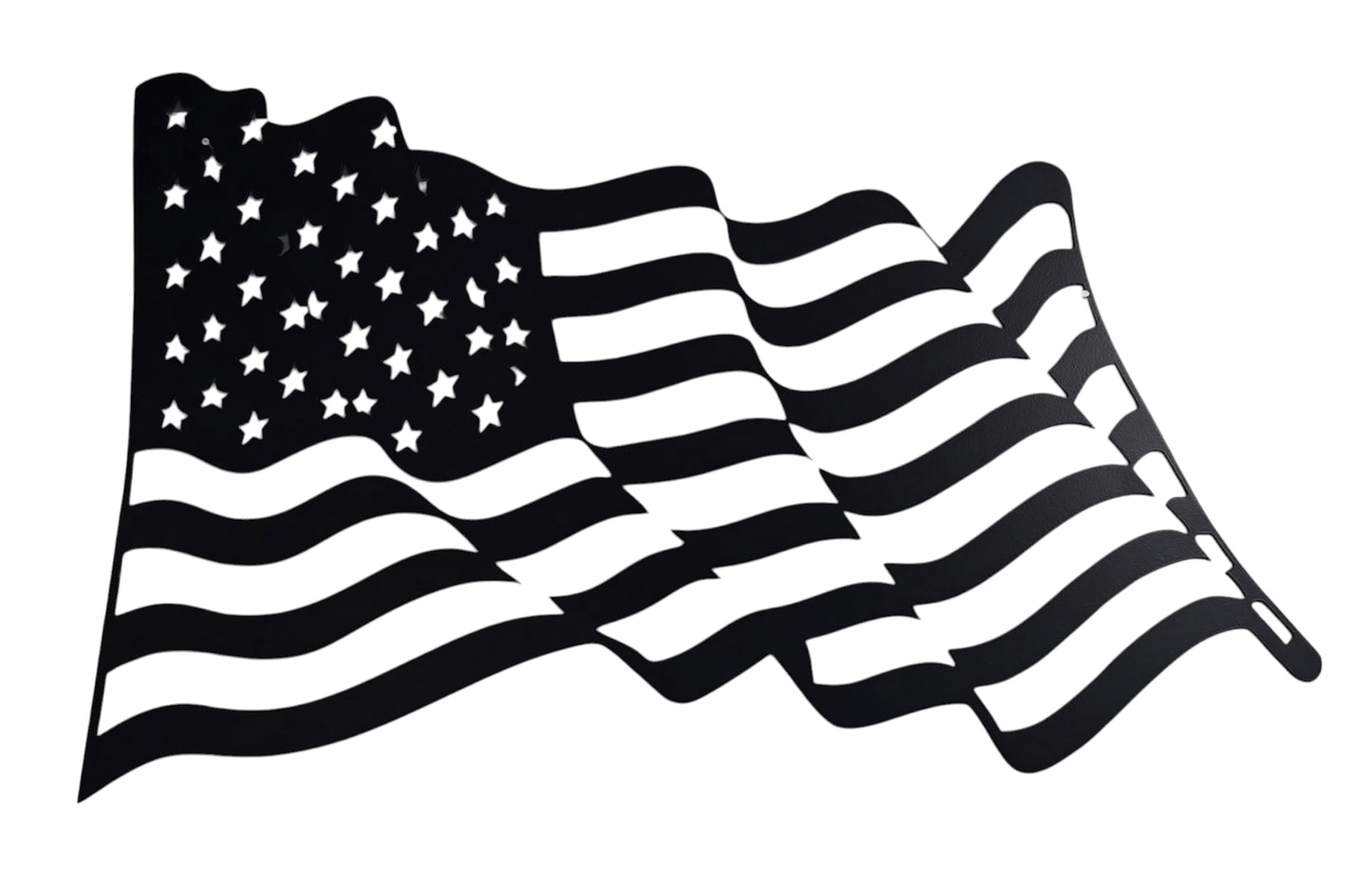 US Flag Black Silhouette Wall Decoration